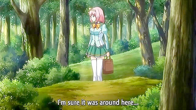 Floating Material 1 - Hentai sensei fucks schoolgirl from the back while student spies on them