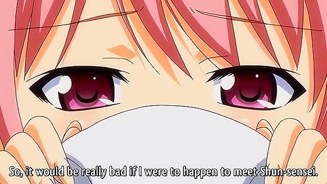 Floating Material 1 - Hentai sensei fucks schoolgirl from the back while student spies on them