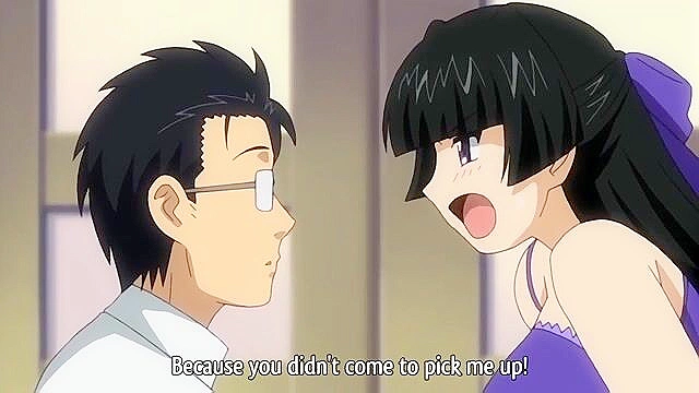 Let’s Fall in Love, Like in Ero Manga 1 - Busty hentai schoolgirl masturbates in front of artist