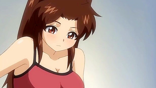 Let’s Fall in Love, Like in Ero Manga 1 - Busty hentai schoolgirl masturbates in front of artist