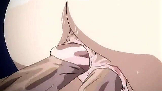 Busty hentai japanese slut gets fucked by jizzed on by two guys in an alley