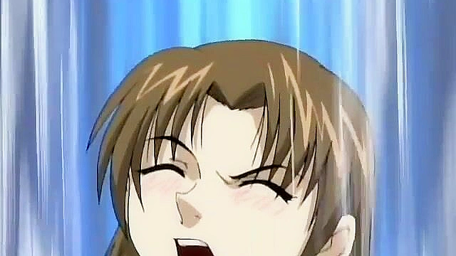 Busty hentai japanese slut gets fucked by jizzed on by two guys in an alley