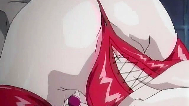 Busty hentai japanese slut gets fucked by jizzed on by two guys in an alley