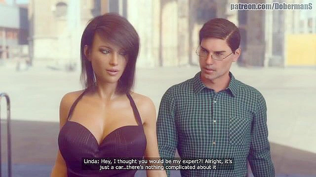 3D Porn - Big ass curvy wife cheated with big black dick in a car dealership