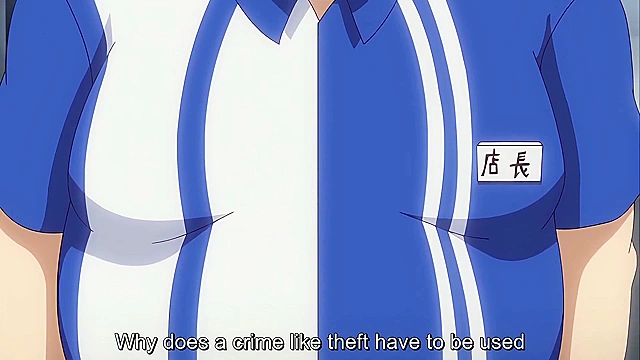 Convenience Store Girl Z 4 - Businesswoman is caught shoplifting and given big hentai dick