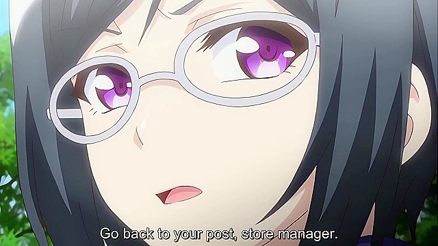 Convenience Store Girl Z 4 - Businesswoman is caught shoplifting and given big hentai dick