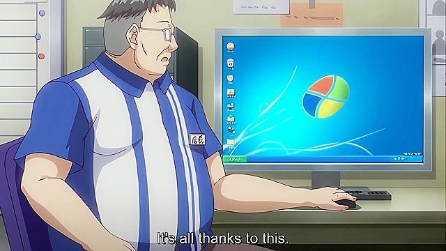 Convenience Store Girl Z 4 - Businesswoman is caught shoplifting and given big hentai dick