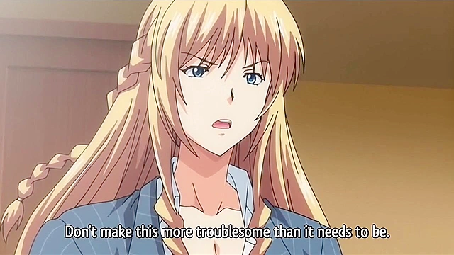 Pervy hentai teacher uses mind control to fuck all the huge titty students