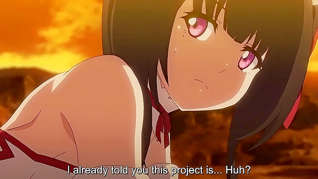 Cosplay Change 1 - Otaku nerd bangs virgin pussy of busty hentai cosplay girl