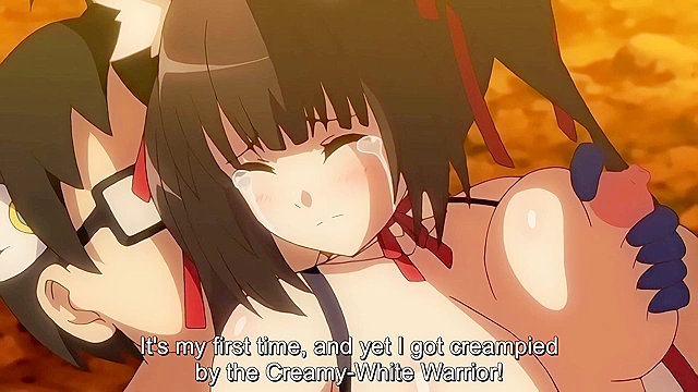 Cosplay Change 1 - Otaku nerd bangs virgin pussy of busty hentai cosplay girl