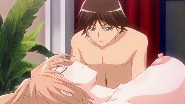 Busty hentai redhead gets fucked in her virgin pussy by pervert