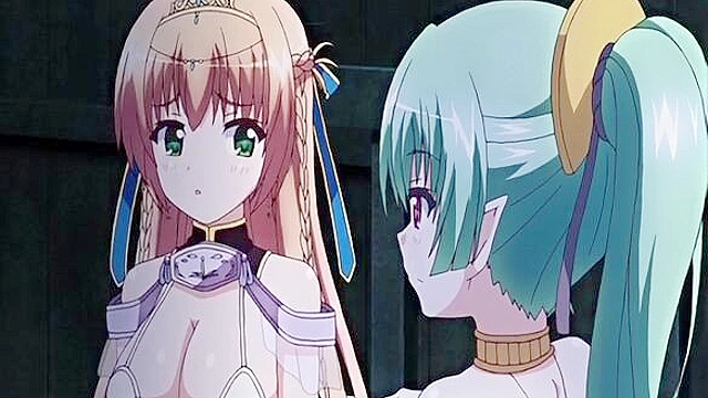 Princess with a Cursed Sword is Very Lewd 4 - Hero needs hentai double boobjob to save life