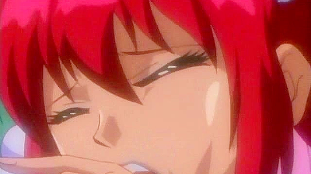 Andromaid 1 - Anime slave maid gets chained, her nipples pierced and then big booby fucked