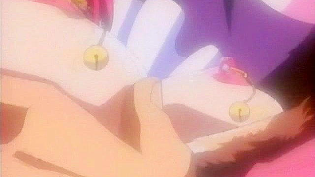 Andromaid 1 - Anime slave maid gets chained, her nipples pierced and then big booby fucked