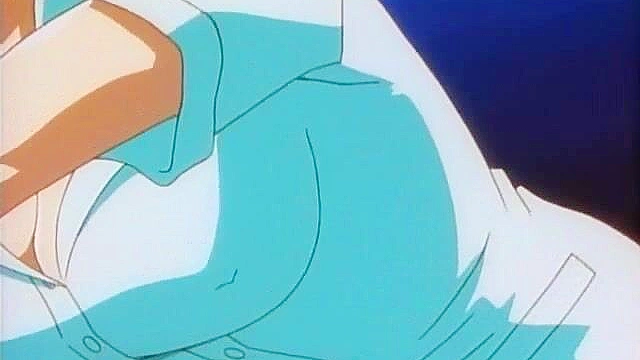 Andromaid 1 - Anime slave maid gets chained, her nipples pierced and then big booby fucked