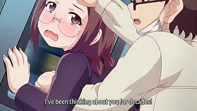 Graduation XX Train 4 - Dirty pervert creampies curvy teacher in front of train crowd