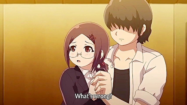 Graduation XX Train 4 - Dirty pervert creampies curvy teacher in front of train crowd