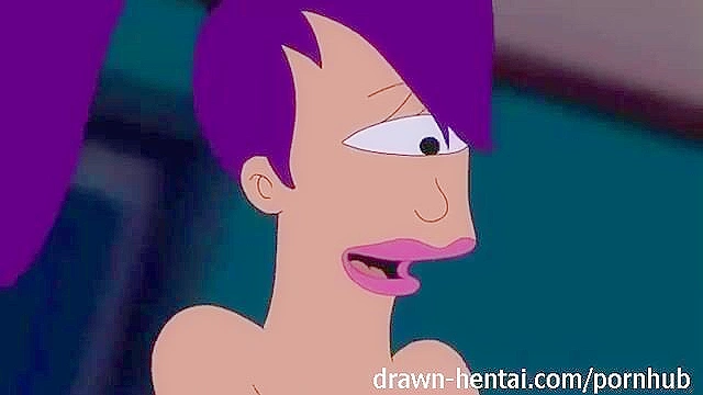 Leela sucks Zapp's dick then gets fucked and creampied