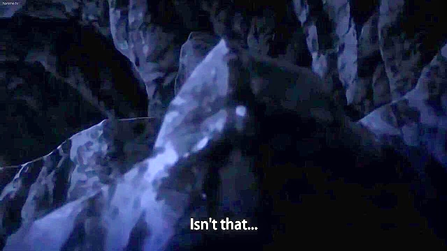 Big titty blonde anime girl begs for a creampie to stay alive