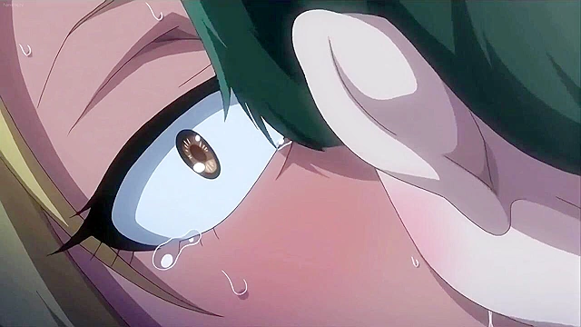 Big titty blonde anime girl begs for a creampie to stay alive