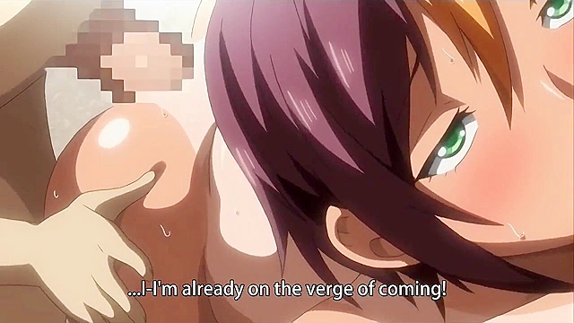 Big titty blonde anime girl begs for a creampie to stay alive