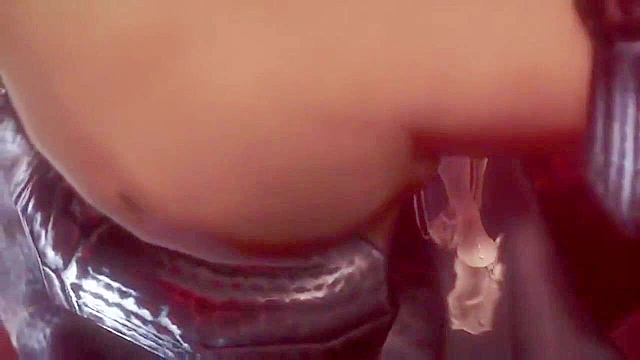 Ferocious demon seizes a hot 3d babe and forces his cock in to her ass