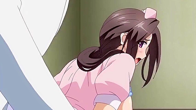 Doctor Rips Busty Nurse's Nylons, and fucks Her Roughly in White Blue