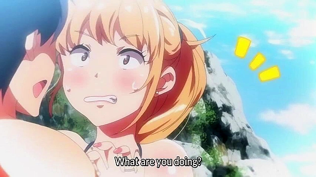 Delinquent Stepsister 2 - Taku public fucks his milf stepsister in ocean tube