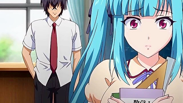 Bitch Teacher 4 ep1 - Busty virgin teacher is fucked by delinquent student