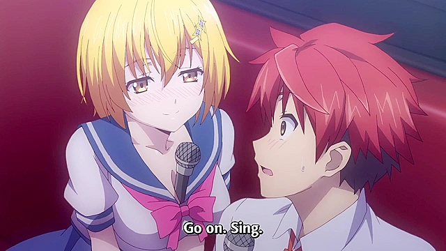 Super HxEros (uncensored) 8 - Ecchi - Petite schoolgirl sends sexy nude pic to hentai hero