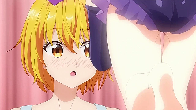 Super HxEros (uncensored) 8 - Ecchi - Petite schoolgirl sends sexy nude pic to hentai hero