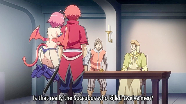 Big Breasts Fantasy 1 - Busty hentai succubus gets her first orgasm from human cock