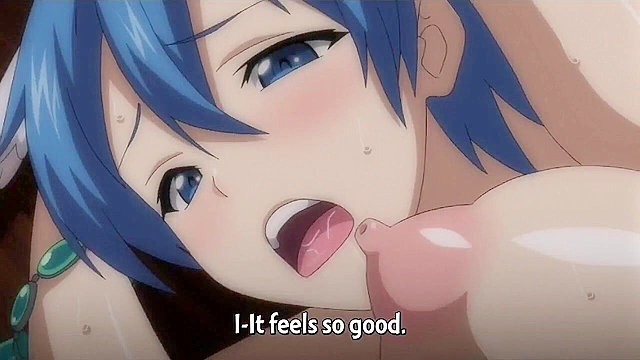 Grimoire of the Divine Comedy 2 - Busty blonde gets her cunt spread by crazy hentai tentacles