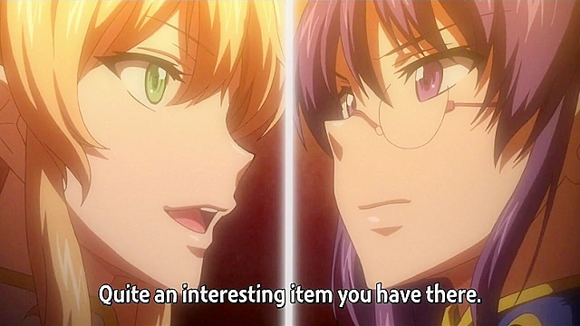 Grimoire of the Divine Comedy 2 - Busty blonde gets her cunt spread by crazy hentai tentacles