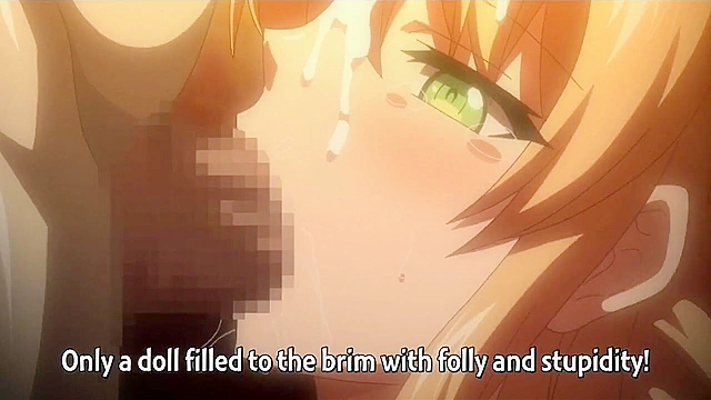 Grimoire of the Divine Comedy 2 - Busty blonde gets her cunt spread by crazy hentai tentacles