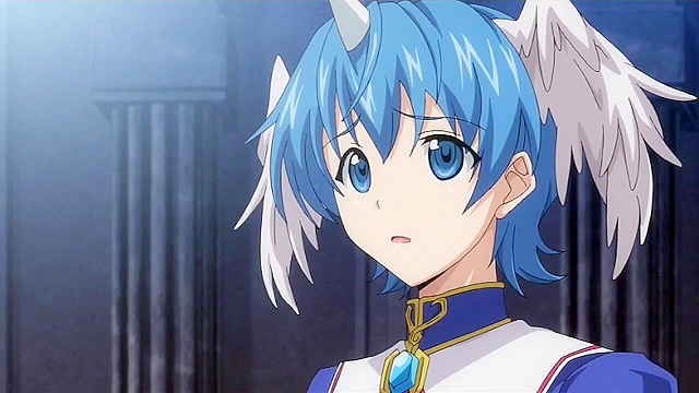 Grimoire of the Divine Comedy 2 - Busty blonde gets her cunt spread by crazy hentai tentacles