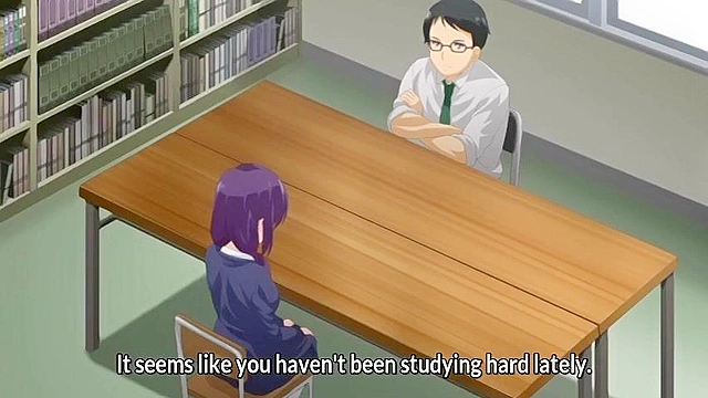 Honor Student Ayaka - Slutty schoolgirl fucks her teacher for creamy creampie