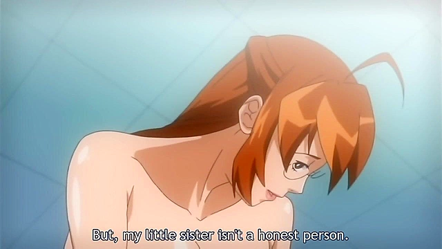 Issho ni Ecchi - Busty hentai nurse sucks a students cock in the school infirmary