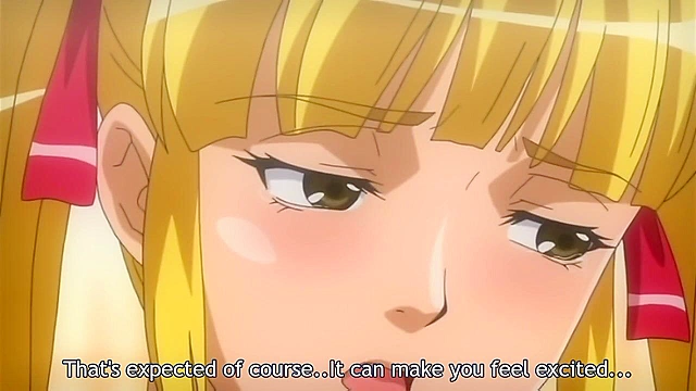 Issho ni Ecchi - Busty hentai nurse sucks a students cock in the school infirmary