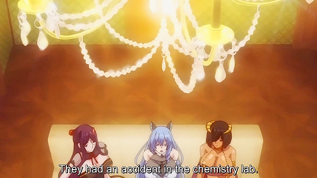 Mama x Holic 1 - Busty demi-human hentai moms need human student's semen