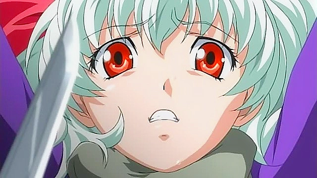 Gausu - Forest bandit face fucks a tied up anime kunoichi