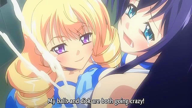 Futanari Idols 1 - Big dicked futanari girls gets jerked off by her futa pop idol friend