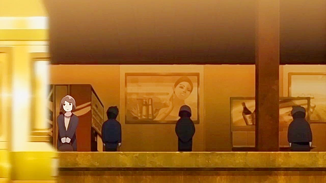 Graduation XX Train 1 - Pervy bastard fucks a girl on train who looks like his teacher