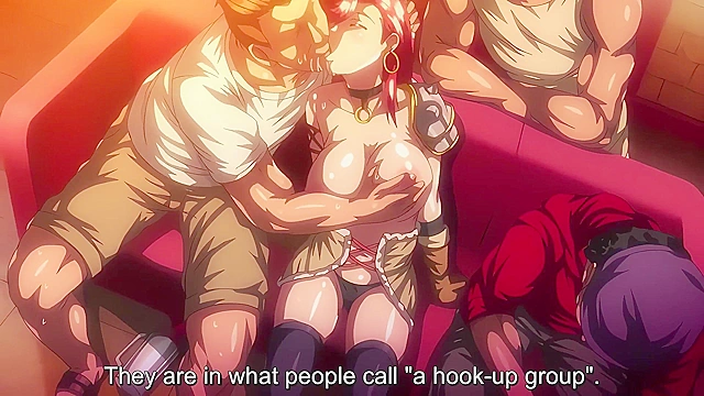 Hook-Up Group in Another World 1 - Female warrior girl hentai gangbanged till multiple orgasms