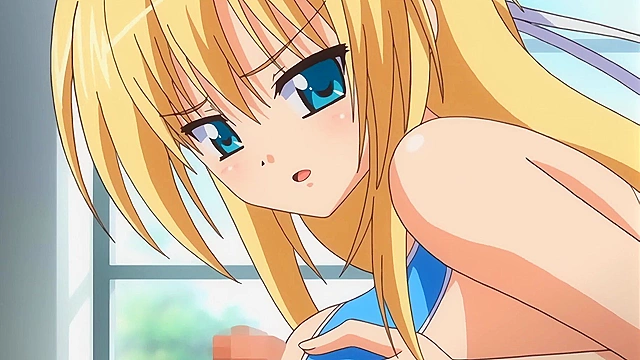 Love 2 Quad 1 - Busty hentai schoolgirl fucked outdoors after footjob