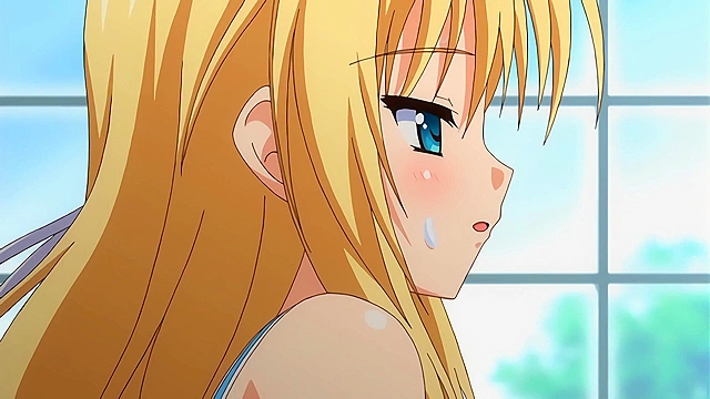 Love 2 Quad 1 - Busty hentai schoolgirl fucked outdoors after footjob