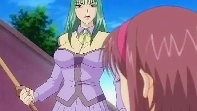 Old and young lesbians fuck before dude with big dick pounds their pussy