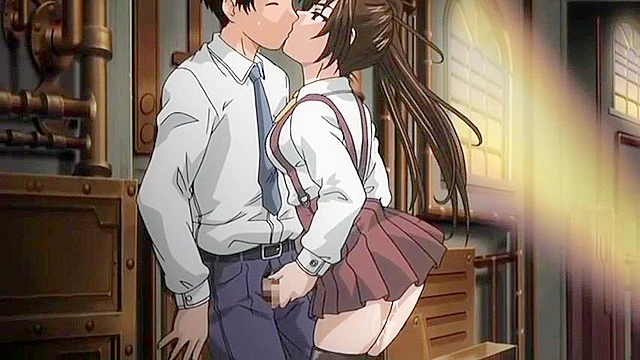 Hentai senpai gives a sloppy underwater blowjob and spa fuck