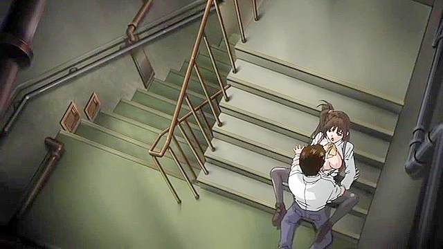 Hentai senpai gives a sloppy underwater blowjob and spa fuck