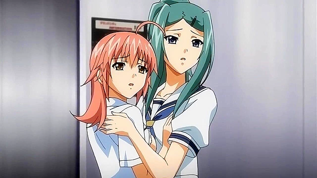 Infection 2 ep2 - Tied up anime virgins get pile drivered in their wet pussies